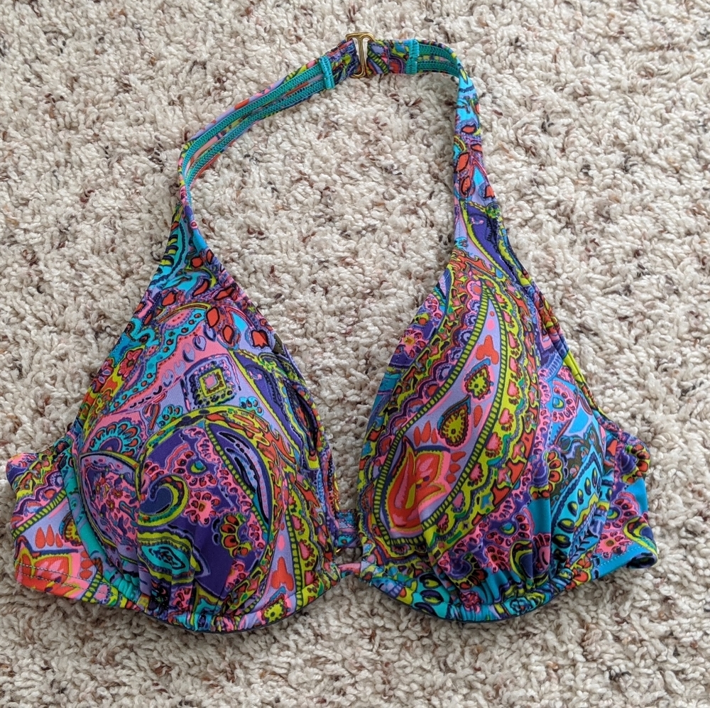 Victoria secret 34 b padded swim top